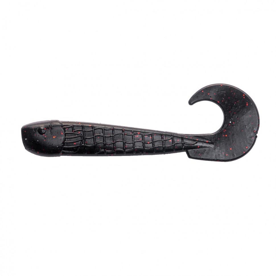 Твистер Helios Long Hybrid 3,55"/9,0 см, цвет Dark Star 7 шт HS-15-047 , 